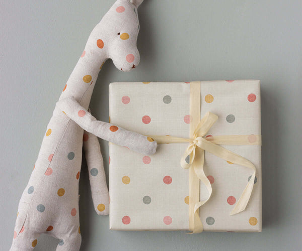 Maileg, Gift Wrap, Multi Dots - 10 m