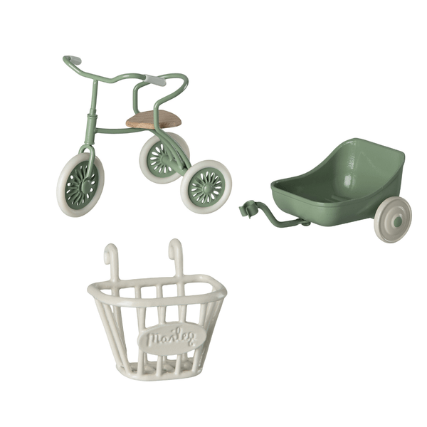 Maileg, Tricycle Bundle (Green)