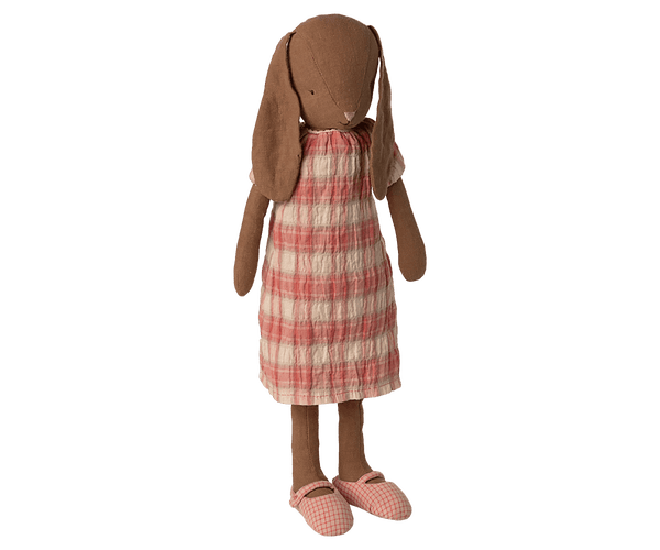 *PRE-ORDER* Maileg, Size 3 Bunny In Checked Dress (DUE END MAY)