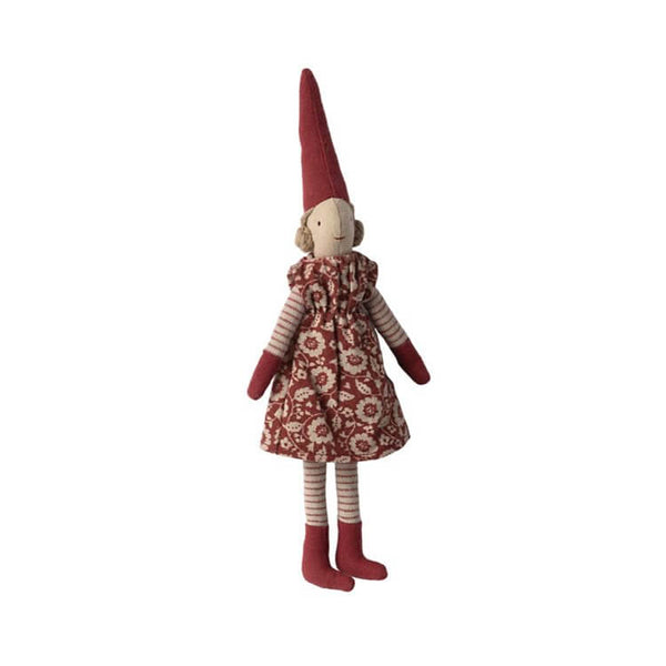 *PRE-ORDER* Maileg, Climbing Pixy Girl In Red Dress  (DUE OCT)