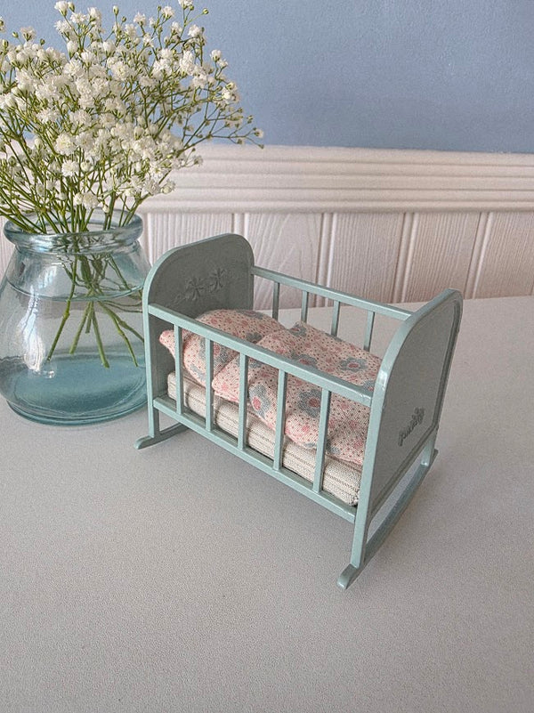 Maileg, Cradle, MY - Blue Mint