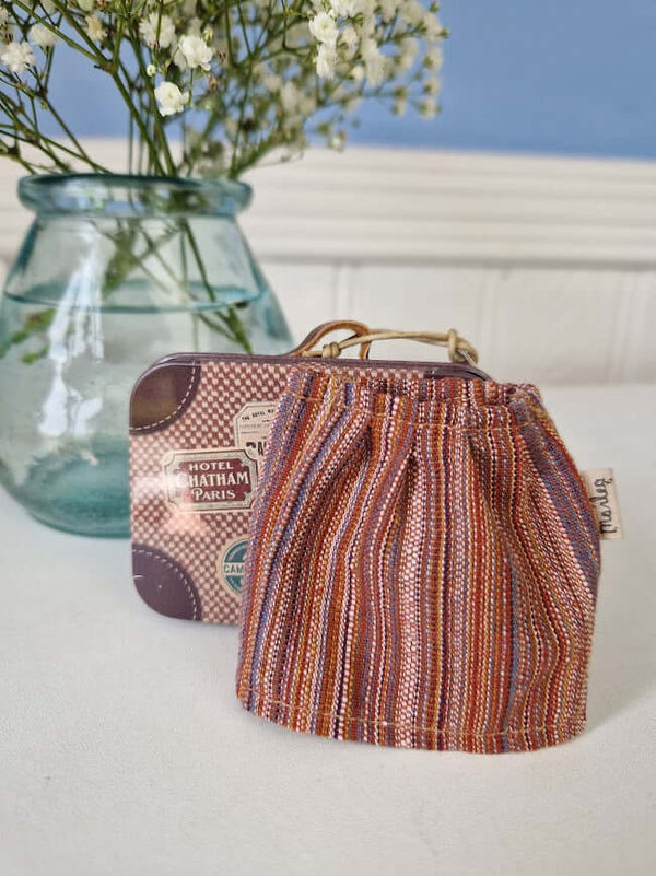 Maileg, Knitted Blouse and Skirt in Suitcase, Grandma Mouse