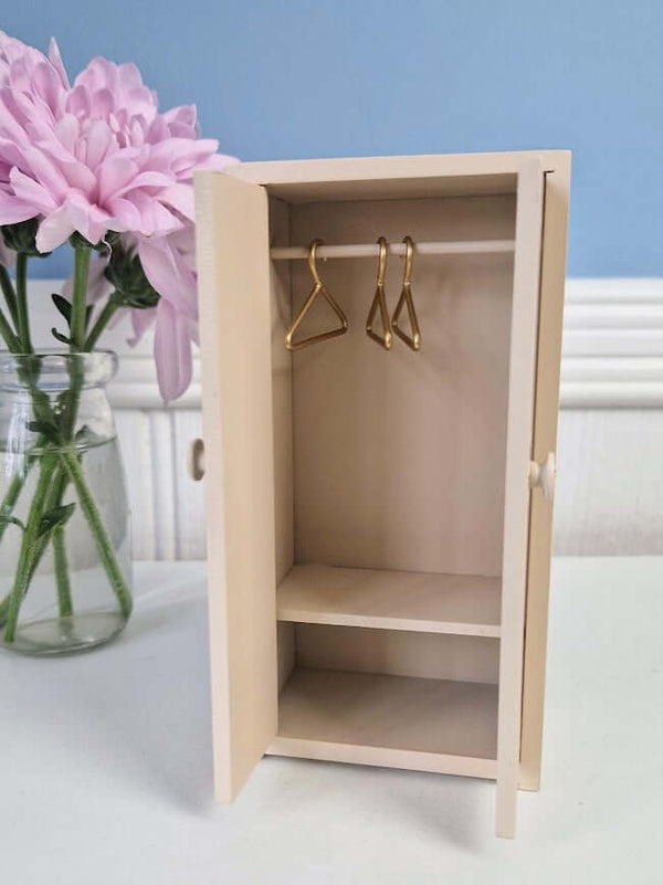 Maileg, Light Rose Wooden Closet (Mouse)