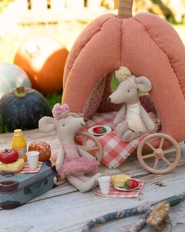 Maileg, Pumpkin Carriage, Mouse