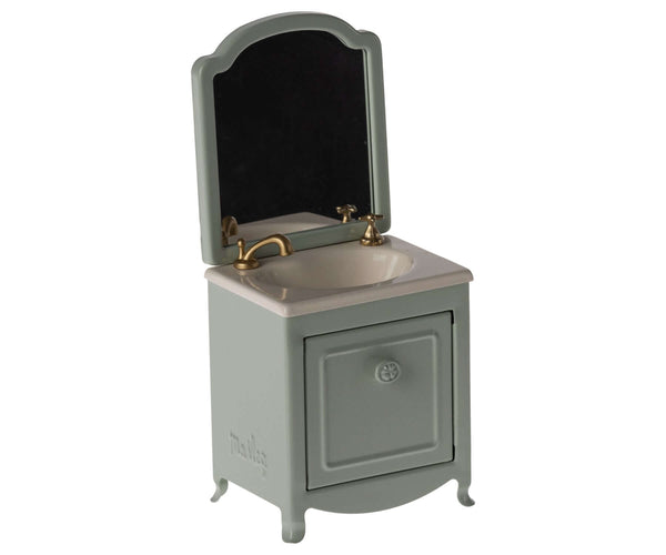 Maileg, Sink Dresser, Mouse - Mint