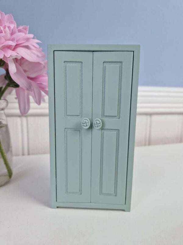 Maileg, Soft Blue Wooden Closet (Mouse)