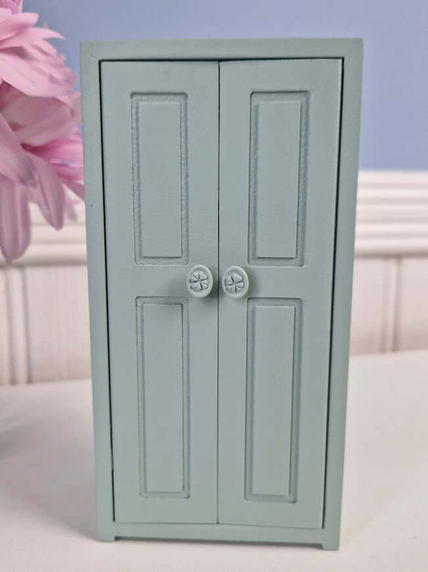 Maileg, Soft Blue Wooden Closet (Mouse)