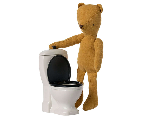 Maileg, Miniature Toilet (Teddy & Rabbit)