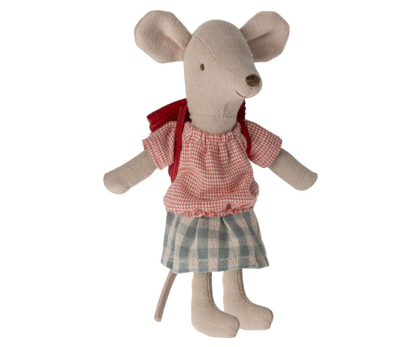 Maileg, Tricycle Mouse, Big Sister - Red