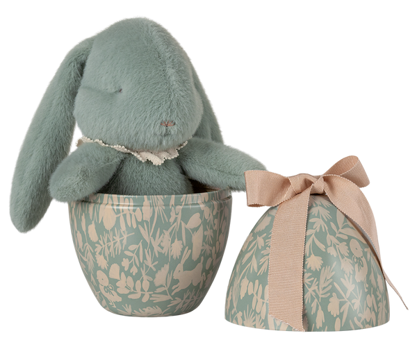 *PRE-ORDER* Maileg, Easter Egg with Bunny - Mint  (DUE LATE FEB)