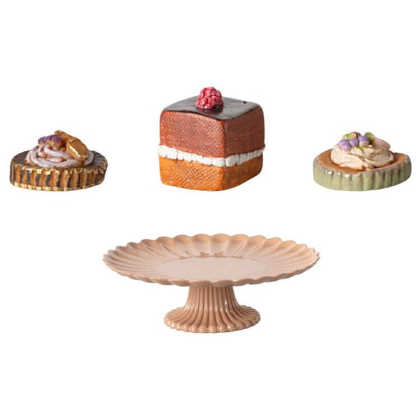 Maileg, Cakes and Cakestand Mini