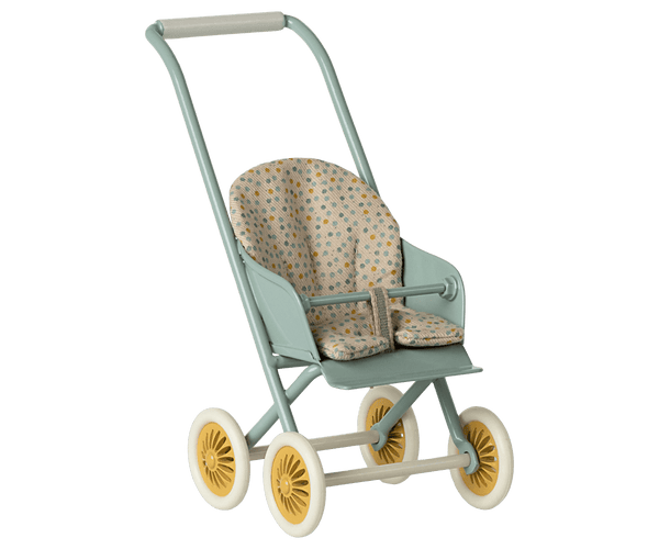 *PRE-ORDER* Maileg, Stroller Micro - Mint (DUE END APRIL)