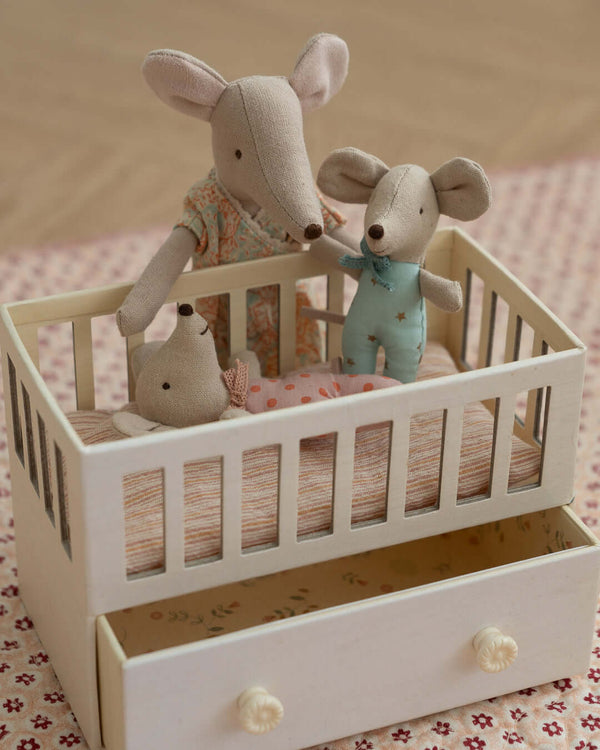 Maileg, Baby Twin Mice in Matchbox