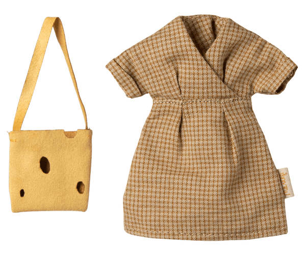 *PRE-ORDER* Maileg, Dress and Bag Mum Mouse (DUE END MARCH)