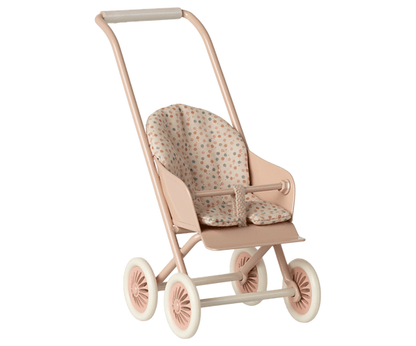 *PRE-ORDER* Maileg, Stroller Micro - Powder  (DUE END APRIL)