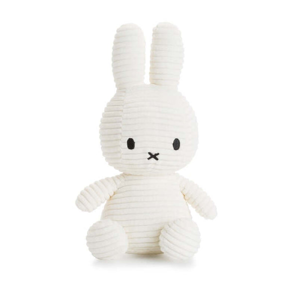 Miffy, Corduroy White - 23 cm