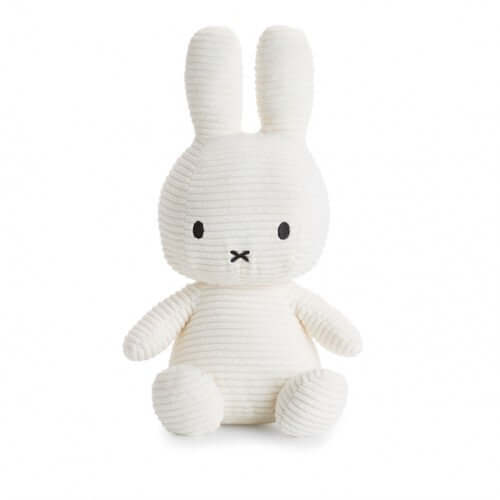 Miffy, Corduroy White - 33 cm