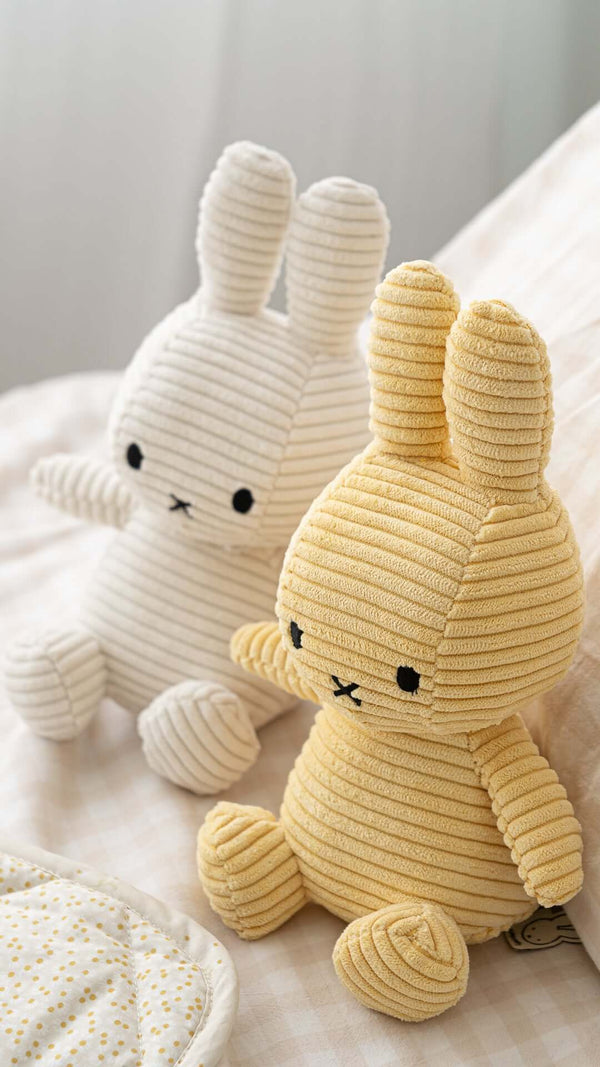 Miffy, Corduroy Buttercream - 23 cm