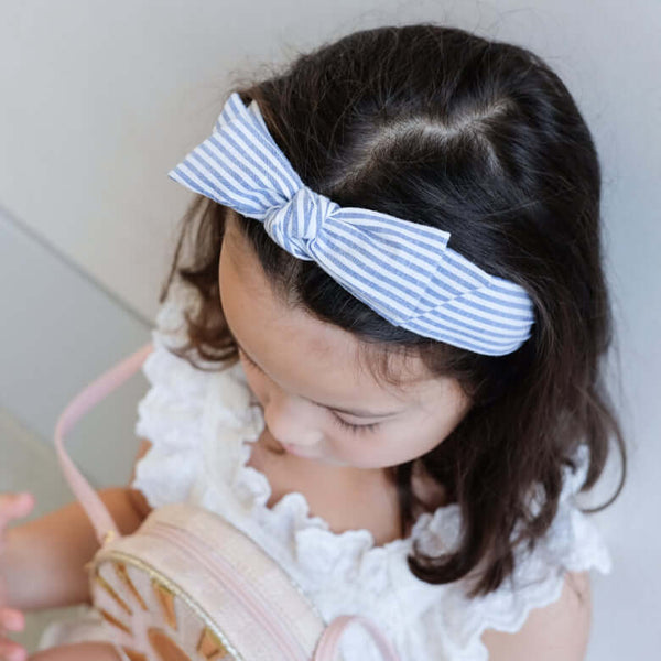 Mimi & Lula, Seaside Stripe Bow Alice