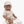 Minikane Toddlers, Augustin Dressed in Jumpsuit & Cap Set (Beige)