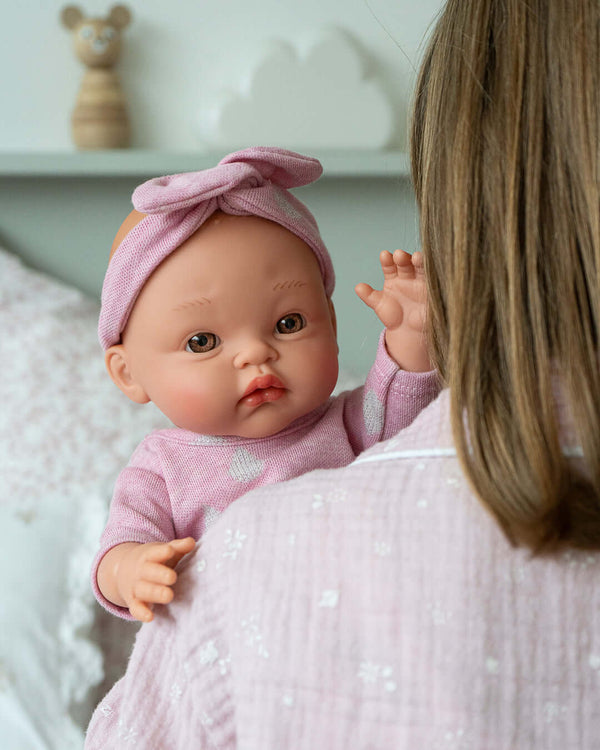 Minikane, Cuties Olympe in Pink Top and Leggings