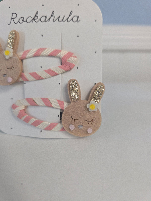 Rockahula, Stripy Bunny Clips