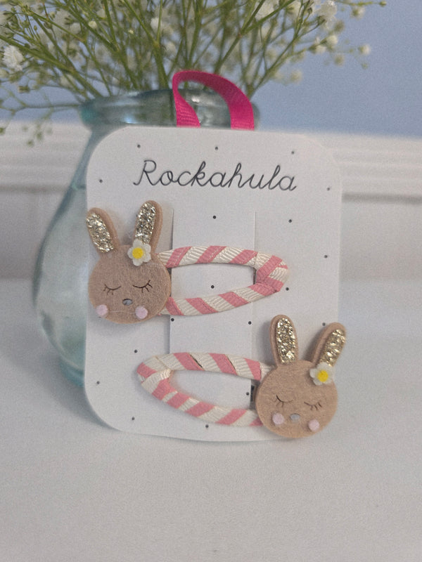 Rockahula, Stripy Bunny Clips