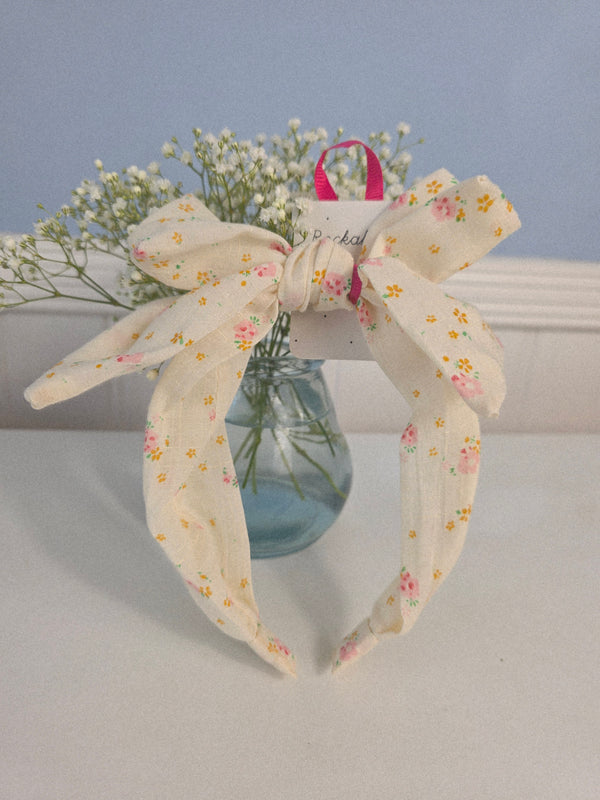 Rockahula, Tiny Blossom Double Bow Headband