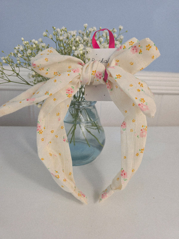 Rockahula, Tiny Blossom Double Bow Headband