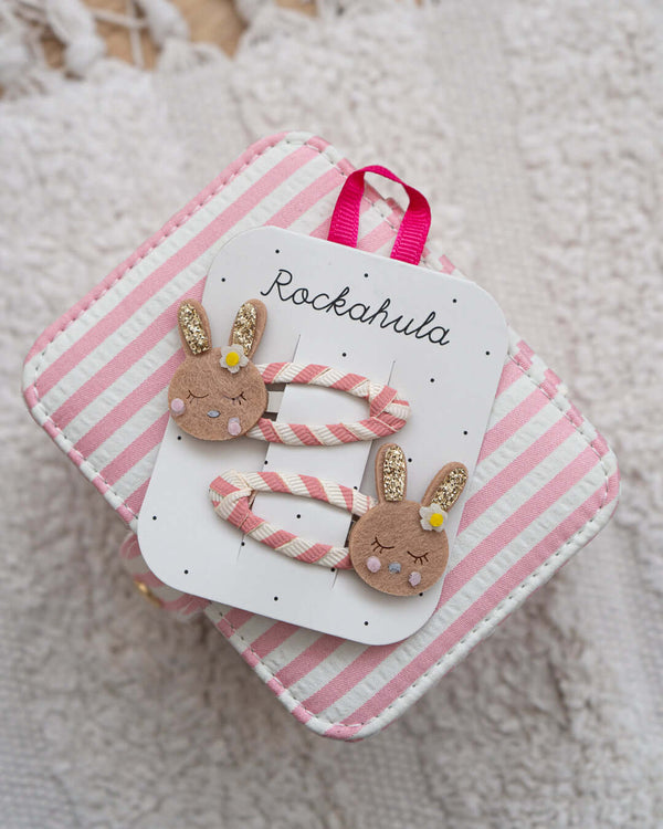 Rockahula, Stripy Bunny Clips