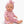 Minikane Cuties Olympe doll in pink outfit with headband, perfect for playtime and dress-up fun!