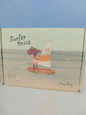 Maileg Beach Mice, Surfer Little Sister (Mouse of the Month)