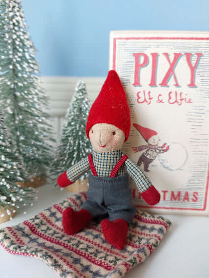 Maileg, Pixy Elf in Matchbox