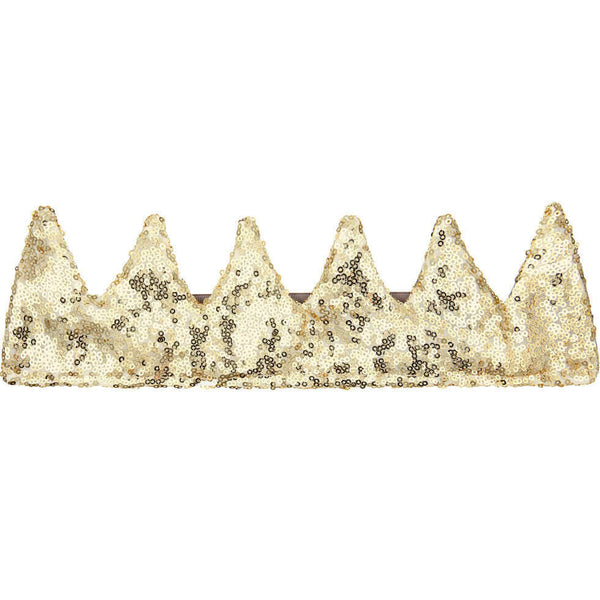 Mimi & Lula, Sequin Crown - Gold